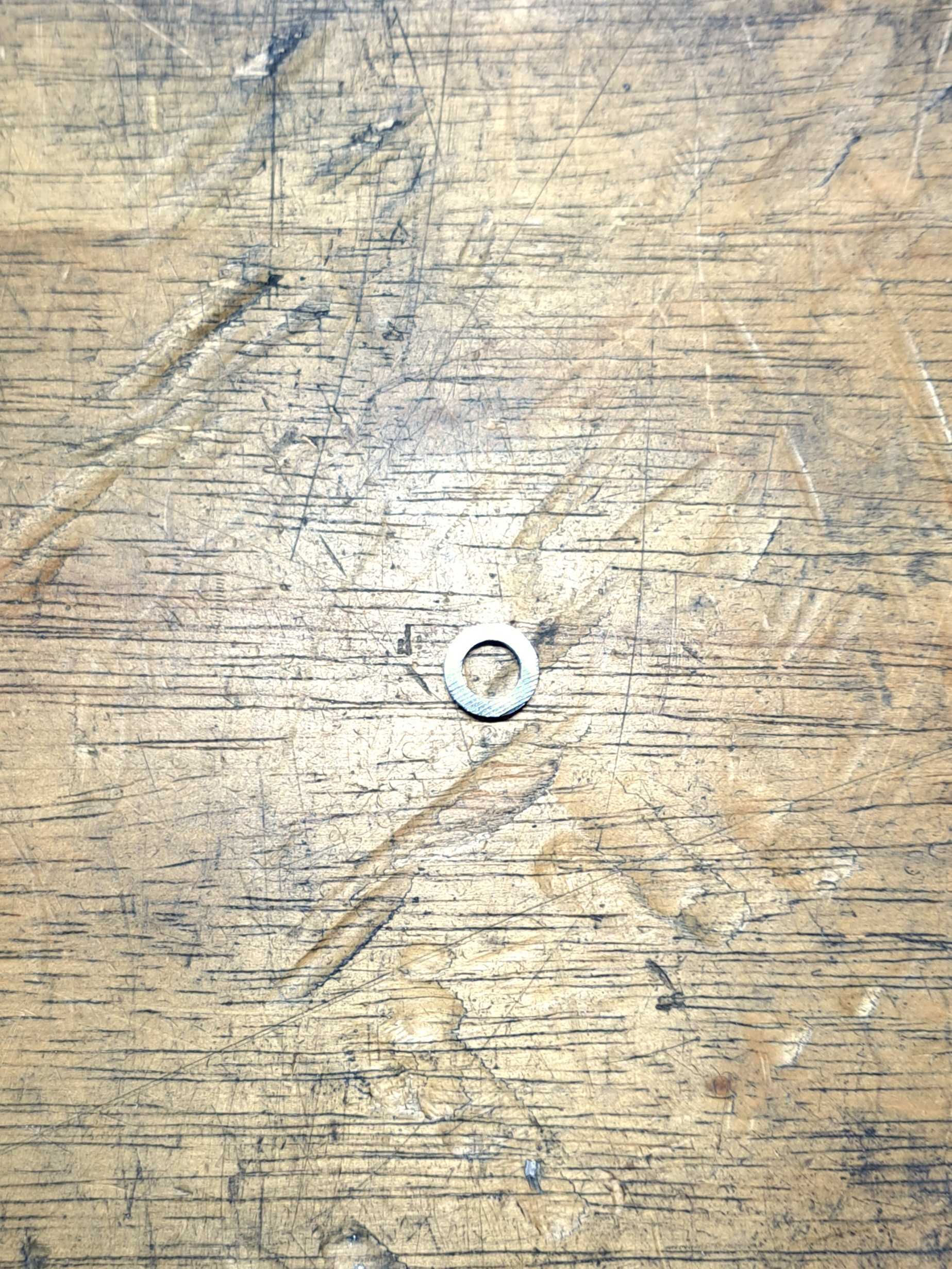 Abstandshalter Aluminium für z. Bsp. R&M Frontgepäckträger 6,2 mm Bohrung