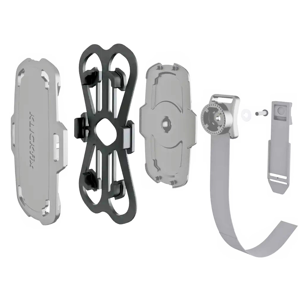 KLICKfix Spanngummi für Phonepad grau