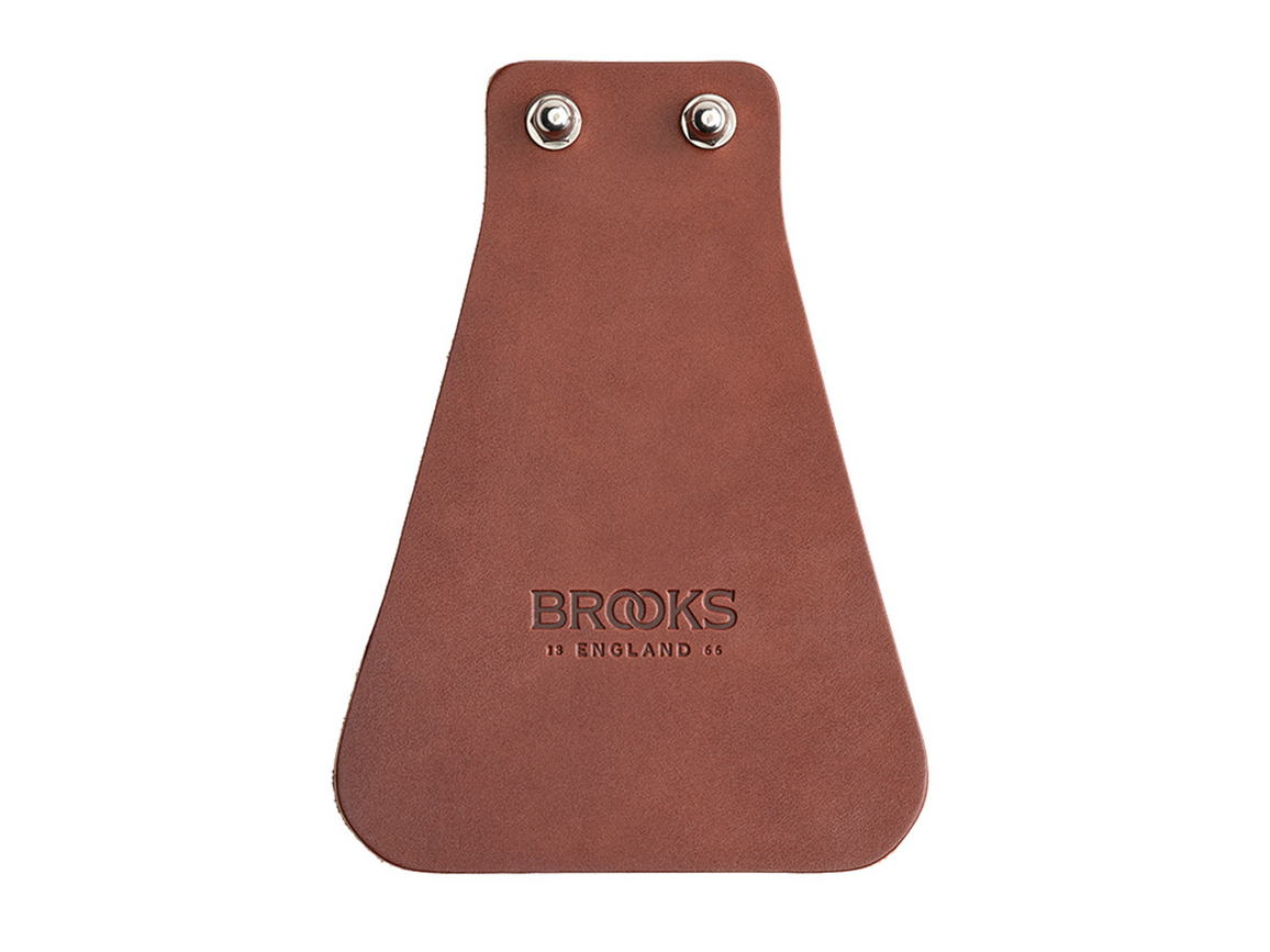 Brooks Mud Flap Spritzschutz Leather a. brown