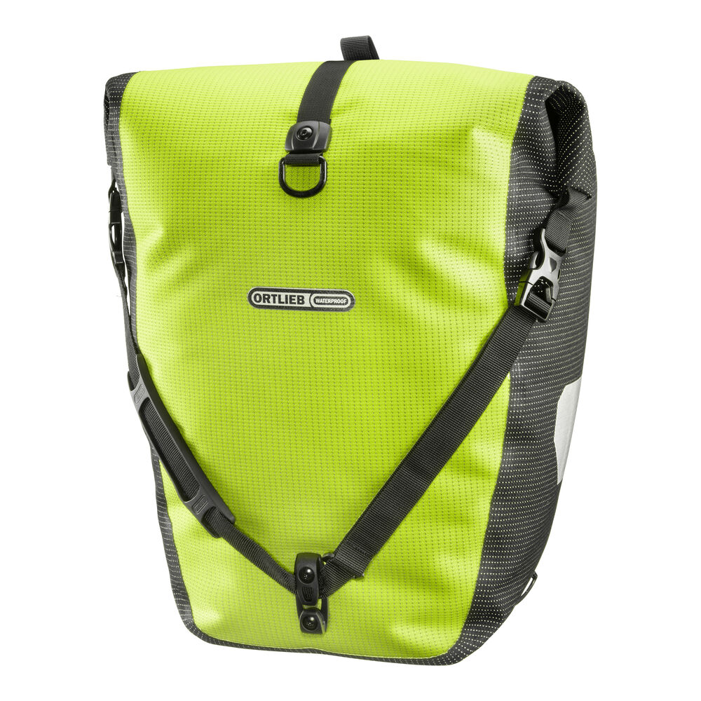 Ortlieb Back-Roller High Visibility neon yellow - black reflex Einzeltasche 
