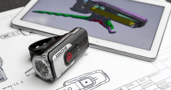 Sigma Beleuchtungsset Aura 80 USB / Blaze mit Bremslicht