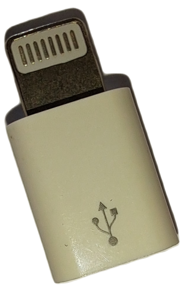 Adapter von Micro USB-B auf Lightning