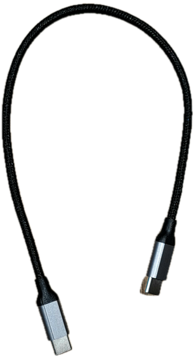 USB-C auf USB-C Ladekabel 300 mm für z. Bsp. FIT Multiadapter USB-C auf USB-C Ladekabel 300 mm für z. Bsp. FIT Multiadapter