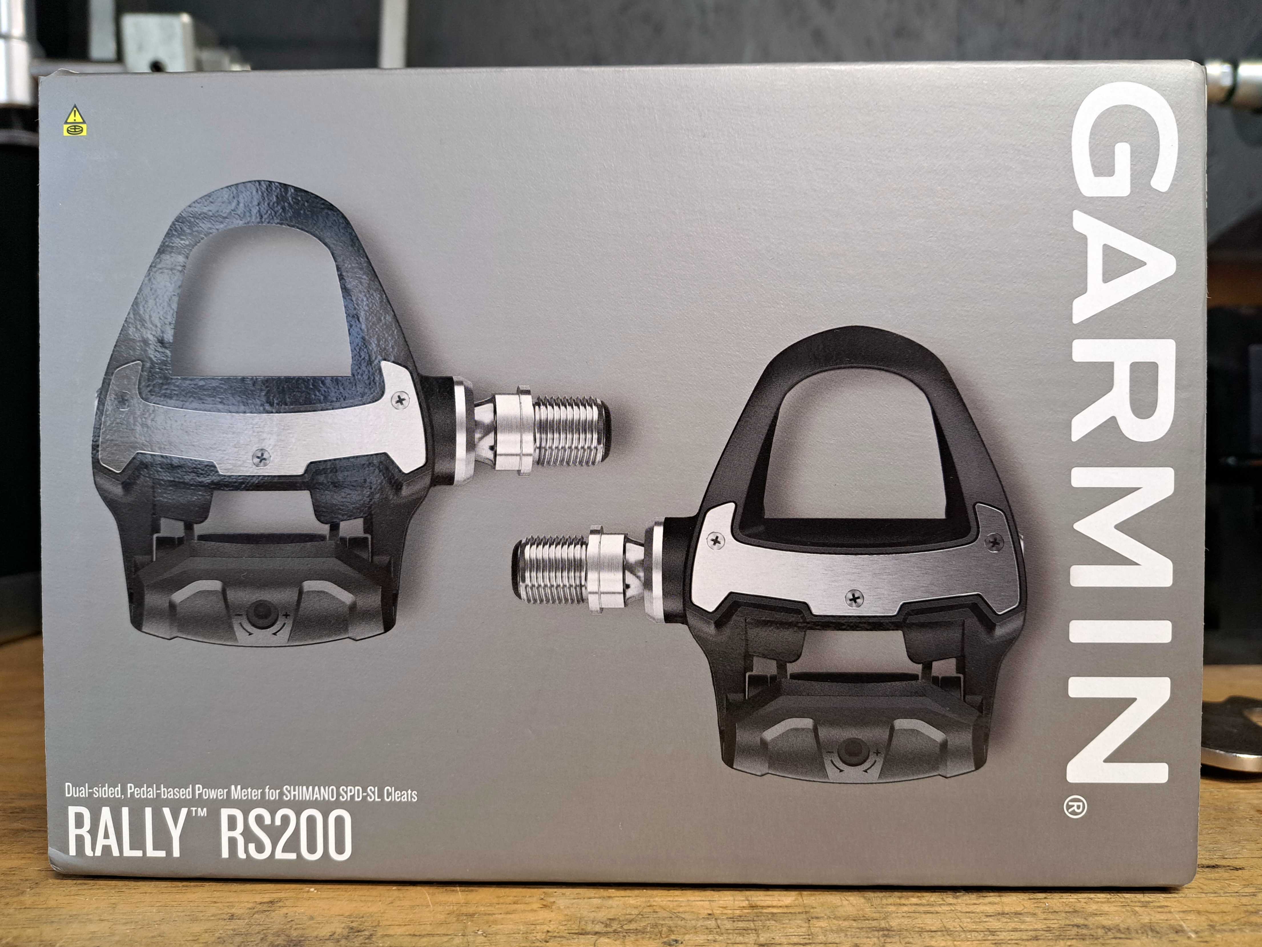Garmin Rally RS200 Pedal Wattmess-System mit Dualsensor 