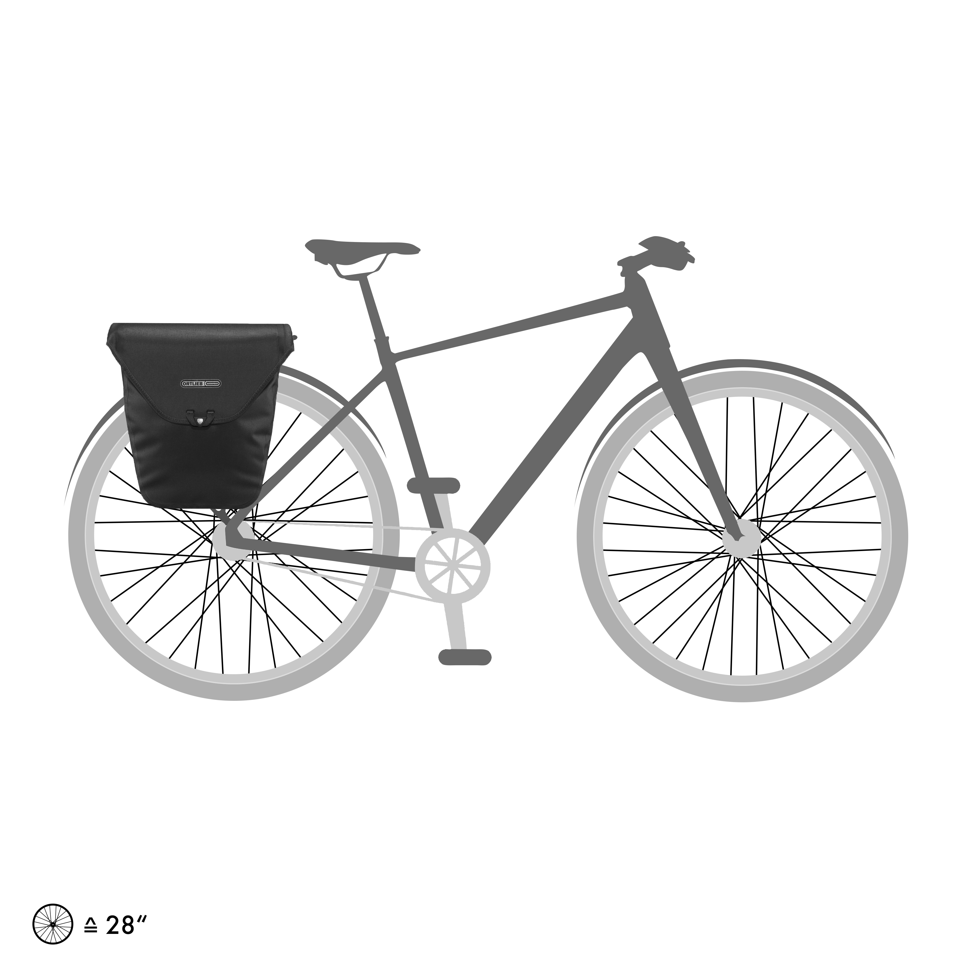 ORTLIEB Velo-Shopper QL 2.1 black