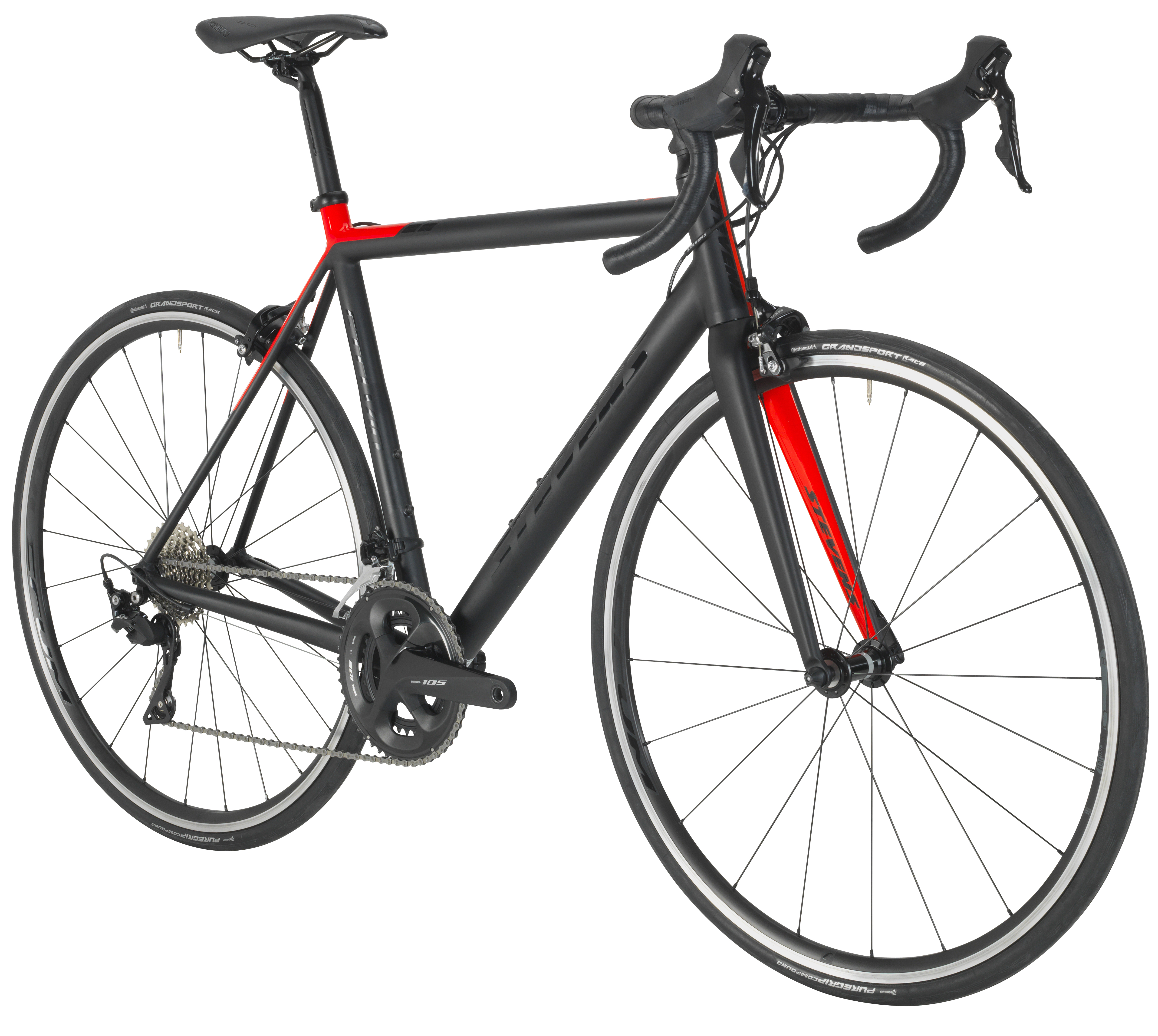 Stevens Stelvio 22 50 Stealth Black Red