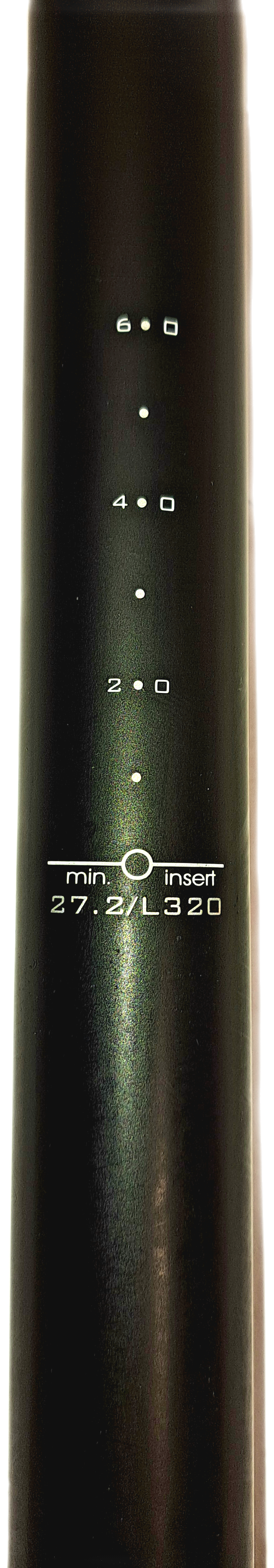 Simplon Carbon Sattelstütze 27,2 mm 320 mm Länge schwarz B-Ware