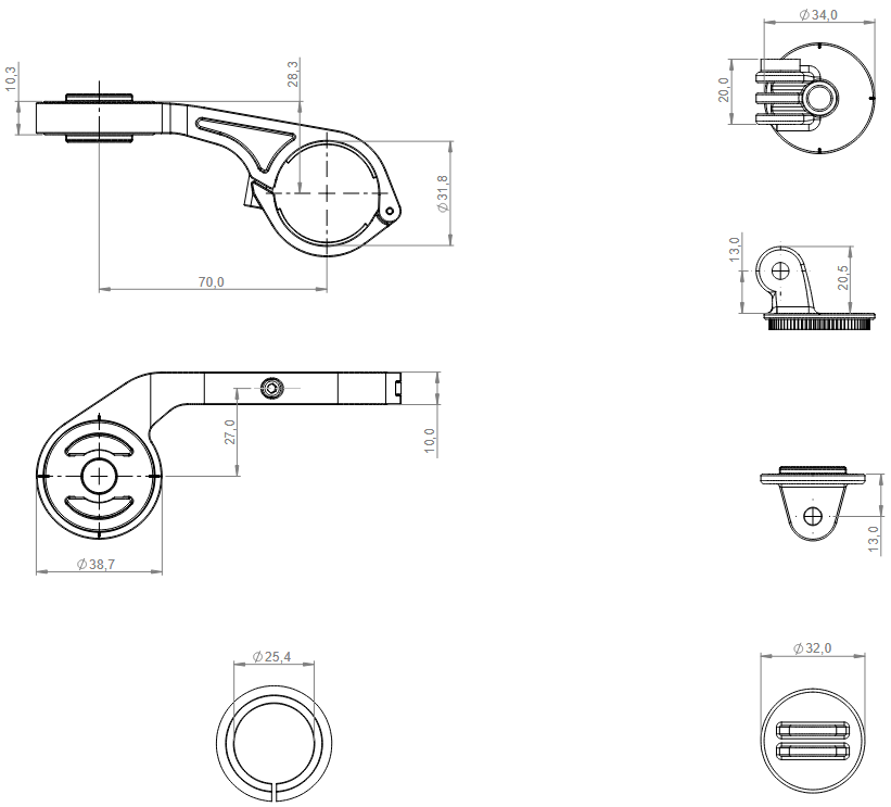 SP Connect Handlebar Mount