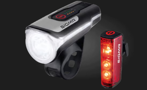 Sigma Beleuchtungsset Aura 80 USB / Blaze mit Bremslicht