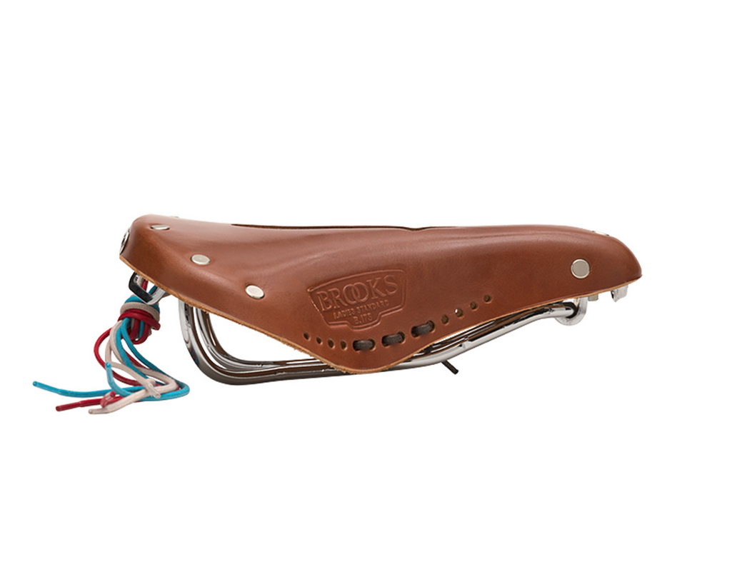 Brooks Ledersattel B17 Carved Short Honey