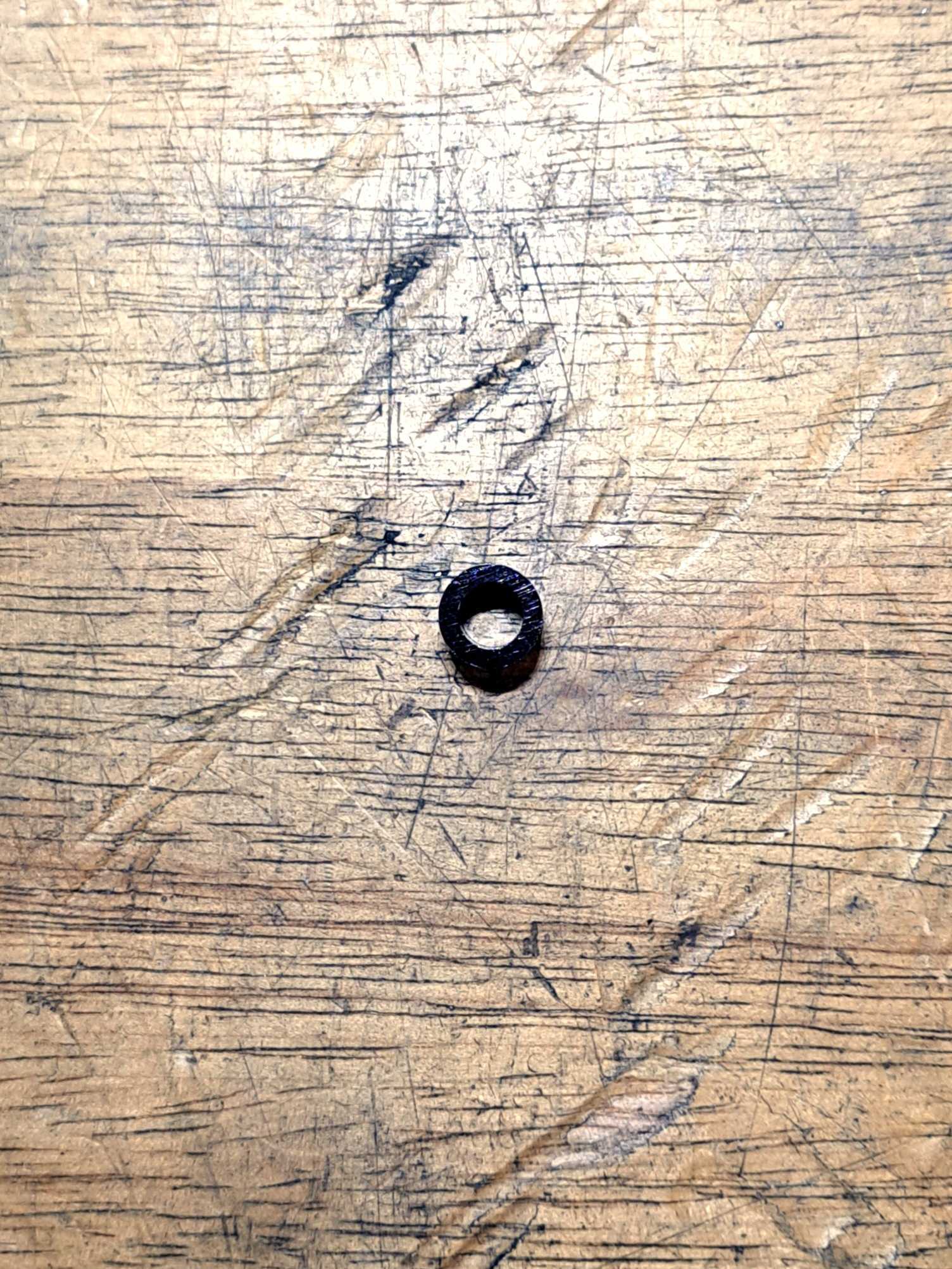 Abstandshalter Aluminium für z. Bsp. R&M Frontgepäckträger 6,2 mm Bohrung